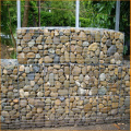 Galvanized galfan welded gabion box retaining wall